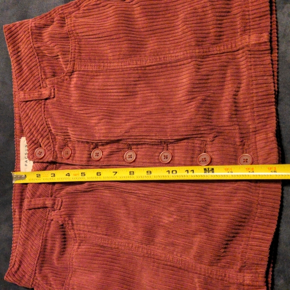 Burgundy Corduroy Skirt - Picture 5 of 6